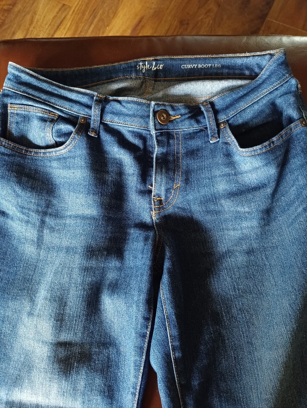Style & Co. Women's Boot Cut Jeans - Indigo Blue